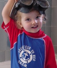 Enola, en tenue SNSM